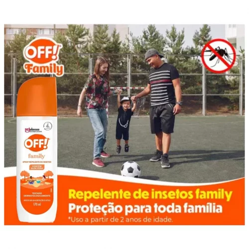 Repelente Spray Off! Family 170ml
