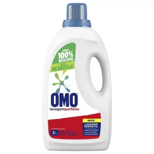 Sabão Líquido Lavagem Perfeita Omo 3L