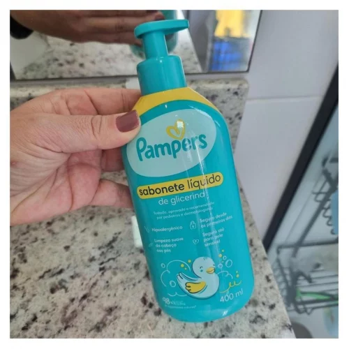 Sabonete Líquido Pampers Glicerina Da Cabeça aos Pés 400ml