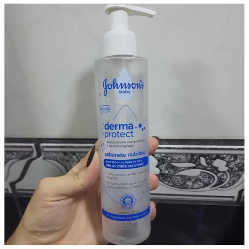 Sabonete Nutritivo Derma Protect Johnson's Baby 200ml
