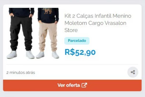Saindo R$ 26,45 cada 👏👏