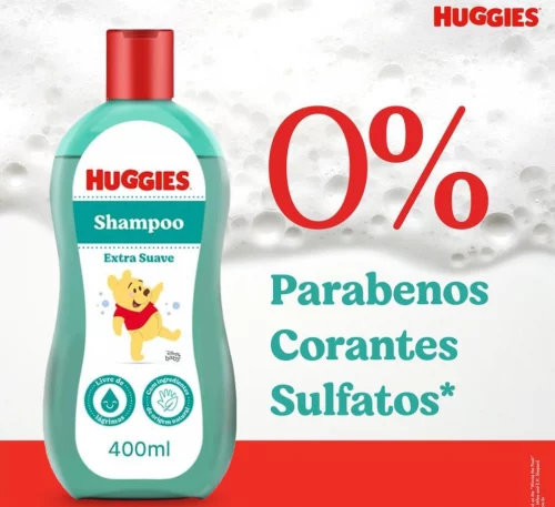 Shampoo Huggies Extra Suave 400ml
