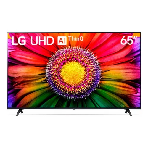 Smart Tv 65'' LG 65ur871c0sa Thinq Ai Led 4k 65 Alexa Built-in Bivolt Preto