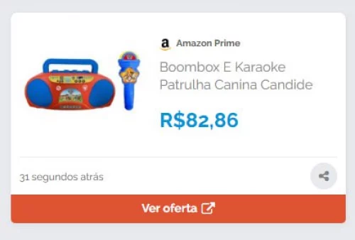 🚨SÓ pelo APP AMAZON🚨