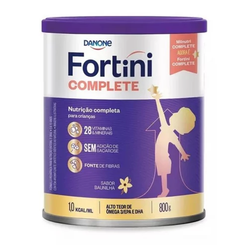 Suplemento Infantil Complete Baunilha 800g Fortini