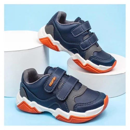 Tênis Infantil Masculino Confortável Voltas As Aulas Menino Promoção Original Camin