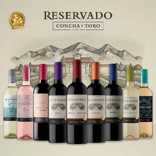 VINHOS CONCHA Y TORO A PARTIR DE R$ 22