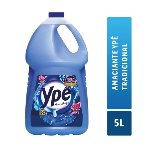 Ypê Amaciante Tradicional Aconchego 5L (Embalagem pode variar)