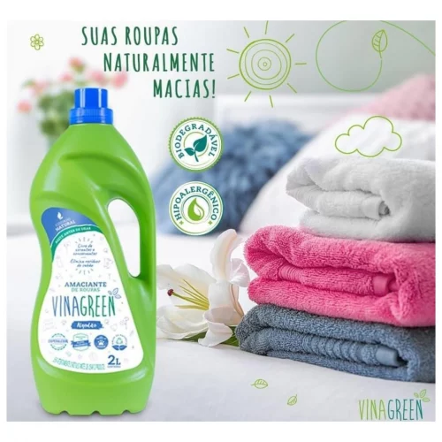 Amaciante de Roupas Algodão Vinagreen - 2L