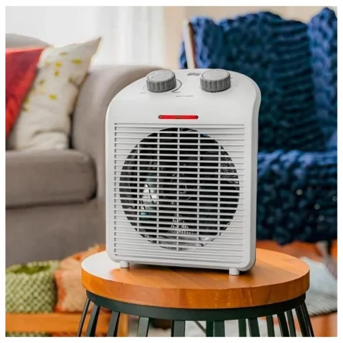 Aquecedor Elétrico Portátil 3 em 1 WAP Air Heat com Ventilador e Triplo Sistema de Segurança 127V