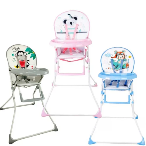 Cadeira de Alimentação Passear Cadeirinha De Bebê Infantil Dobrável Compacta Até 15Kg Oferta