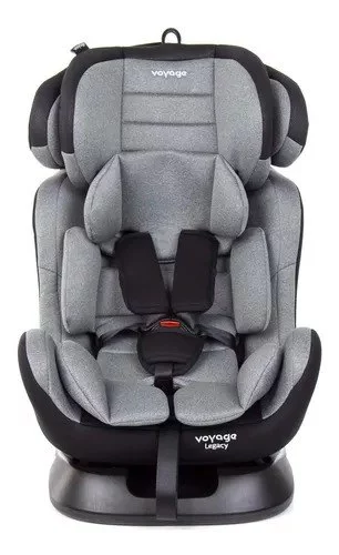 Cadeirinha para Auto Reclinável Voyage Legacy Cinza Mescla - 0 a 36kg 3 Posições