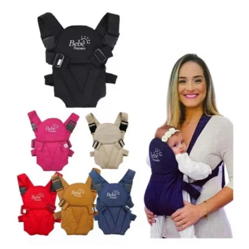 Canguru Bebê Passeio Modelo Panda Até 15 Kg 02 a 18meses