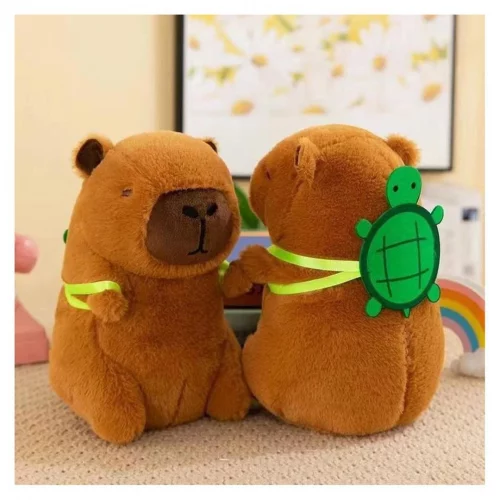 Capivara Simulação De Pelúcia Capibara Anime Brinquedo Fofo Boneca Animais Macia