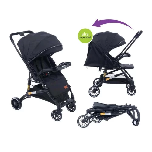Carrinho de Bebê com Alça Reversível YouGo Maxi Baby