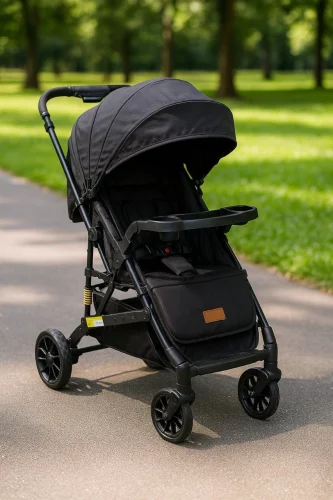 Carrinho de Bebê Passeio Com Alça Reversível YouGo Maxi Baby (Preto)