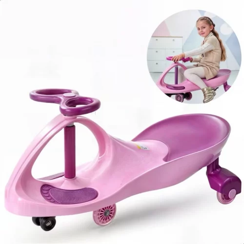 Carrinho Rolimã Super Car Passeio Infantil Com Led Suporta 100kg Que Gira 360° Menino Menina🧡