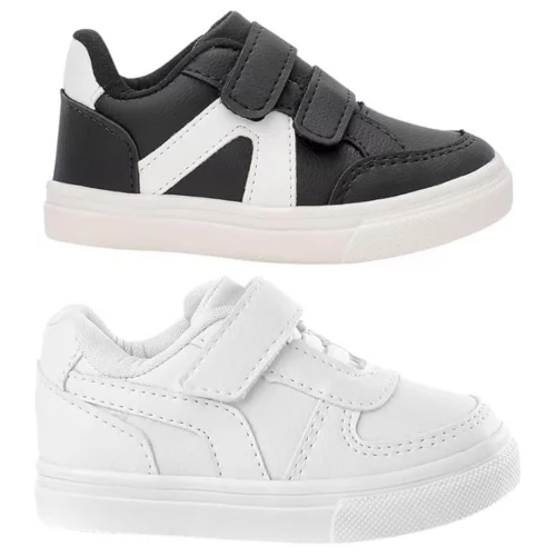 Combo Infantil 2 Pares Tênis Casual Menino My Funfy Kids Recortes Masculino.