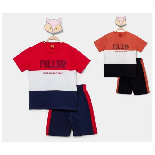 Conjunto Kyly Casual Tricolor (Tam. 4 ao 8)