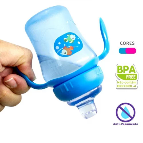 ￼Copo Para Bebê Bico Silicone Anti-Vazamento