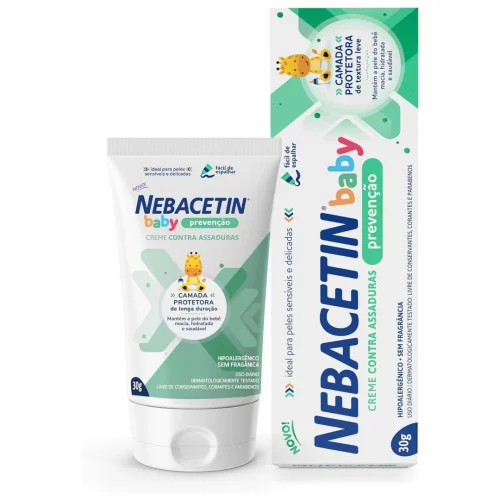 Creme Prevenção Nebacetin Baby 30g