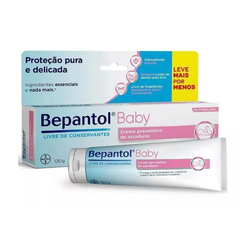 Creme Preventivo de Assaduras Bepantol Baby 120g