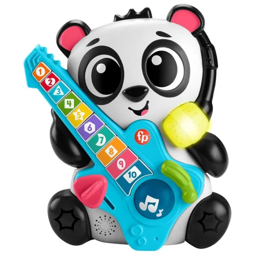 Fisher-Price, Esquadrão Musical Panda Vamos Cantar Juntos, Brinquedo para Bebês, A partir de 9 meses