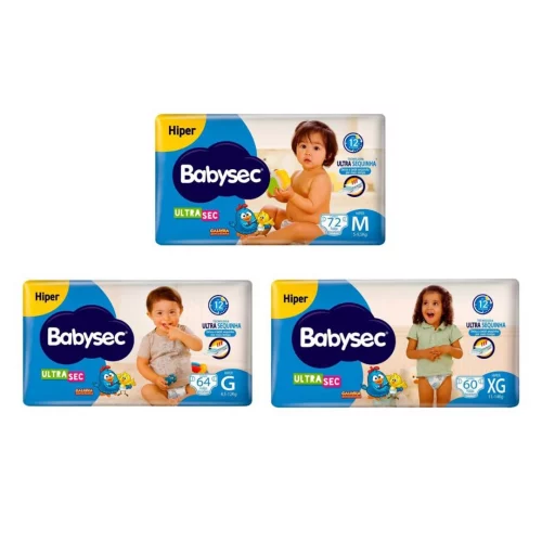 Fralda Babysec Ultrasec