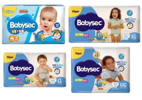Fralda Babysec Ultrasec Galinha Pintadinha