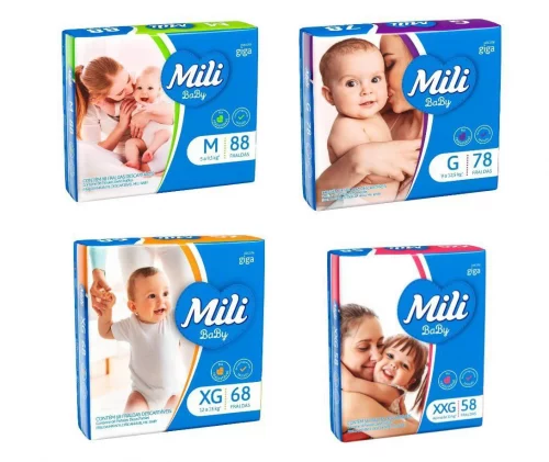 Fralda Mili Baby Giga