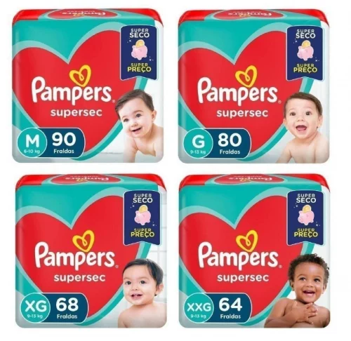 Fralda Pampers Supersec