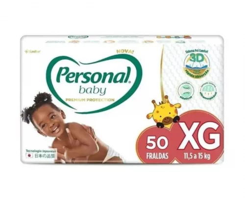 Fralda Personal Baby Premium Protection XG 50 unidades