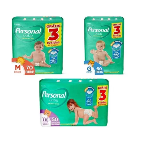 Fralda Personal Baby Protect & Sec