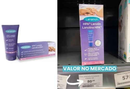HIDRATA E PROTEGE NA AMAMENTAÇÃO