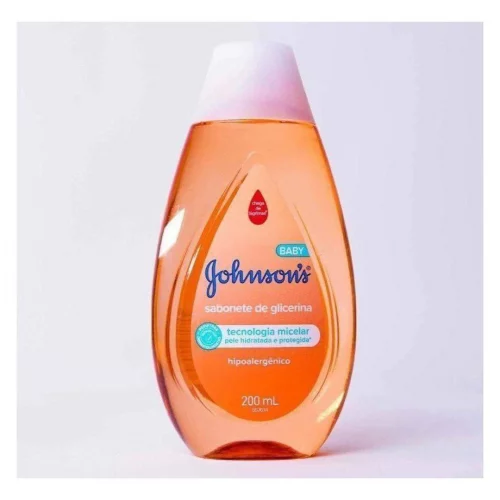 Johnson's Baby Sabonete Líquido Glicerina Da Cabeça Aos Pés, 200ml