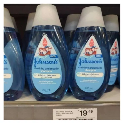 Johnson's Baby Shampoo Infantil Cheirinho Prolongado  200ml
