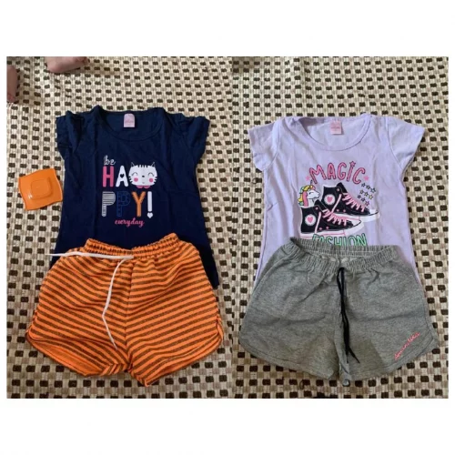 Kit 6 Conjunto Infantil (Tam. 2 ao 12)