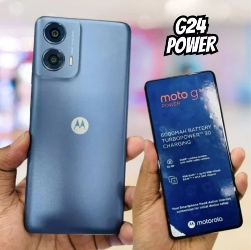 📱Lançamento, G24 POWER! 🔋 Bateria de 6000mAh + 128GB de Armazenamento‼
