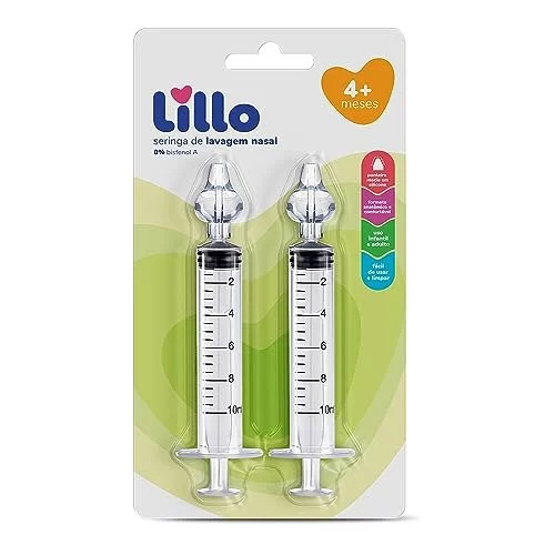Lillo Kit De Seringa Lavagem Nasal