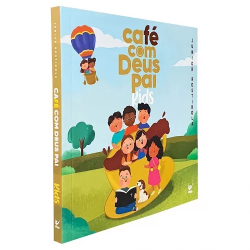 > Livro Devocional Café com Deus Pai Kids Infantil
