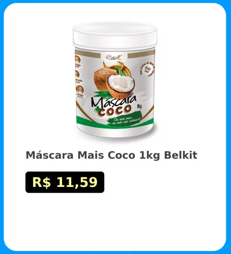 🛍Máscara Mais Coco 1kg Belkit