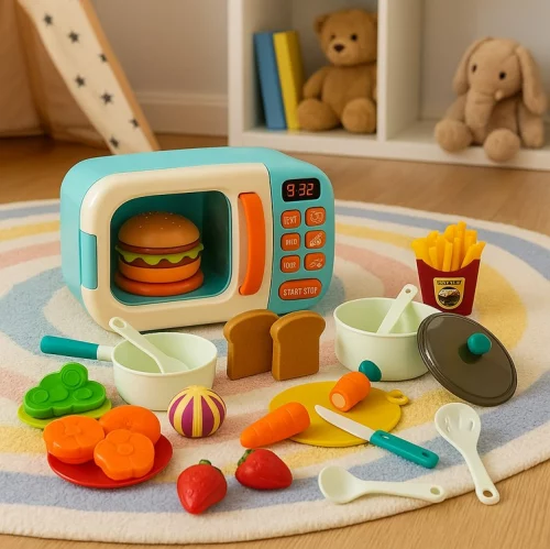 Microondas com 18 acessórios de cozinha‼