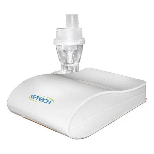 Nebulizador E Inalador Bivolt Super Flow Compact Dc1 G-tech