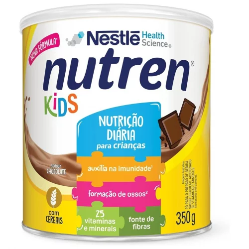 Nutren - Suplemento Alimentar Kids - Chocolate 350G.