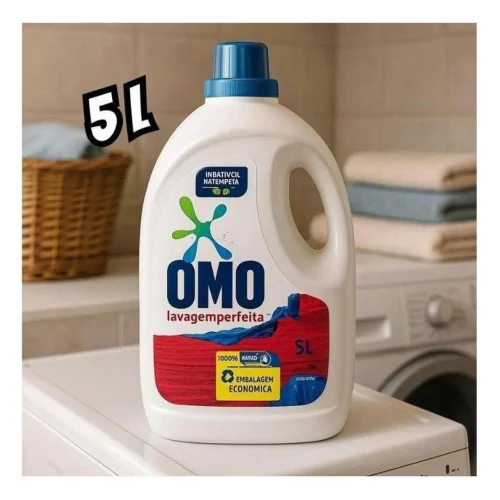 OMO Lavagem Perfeita - Sabão Líquido 5L