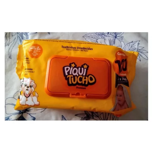 PIQUITUCHO Toalhinhas Umed Premium 1 Unidade Com 120 Lenços Umedecidos