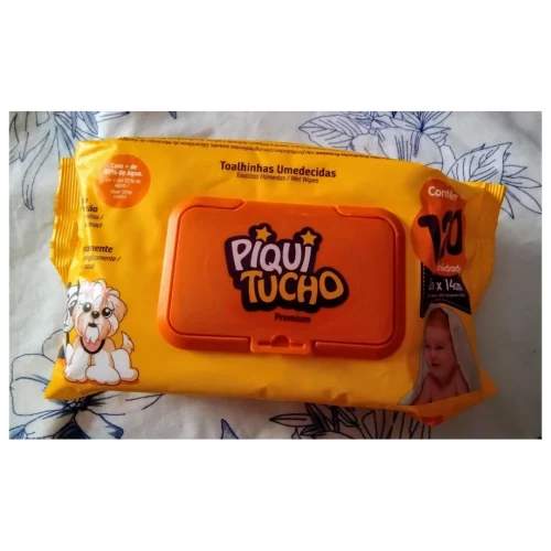 PIQUITUCHO Toalhinhas Umed Premium 1 Unidade Com 120 Lenços Umedecidos
