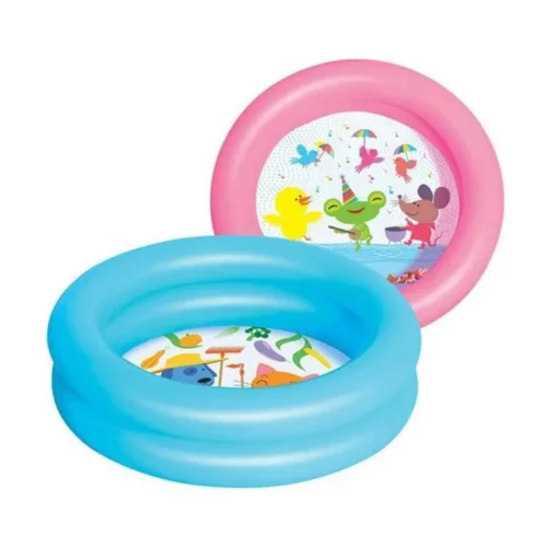 Piscina Inflável Kiddie 2 Anéis 21 L 61 X 15 Cm Cores Sortidas