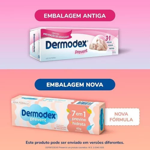Pomada para Prevenção de Assaduras Dermodex Prevent 60g
