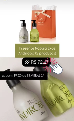 Presente Natura Ekos Andiroba